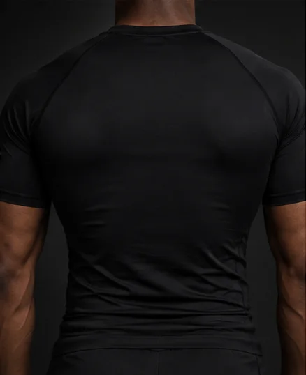 Dreamers Compression Tee, back view